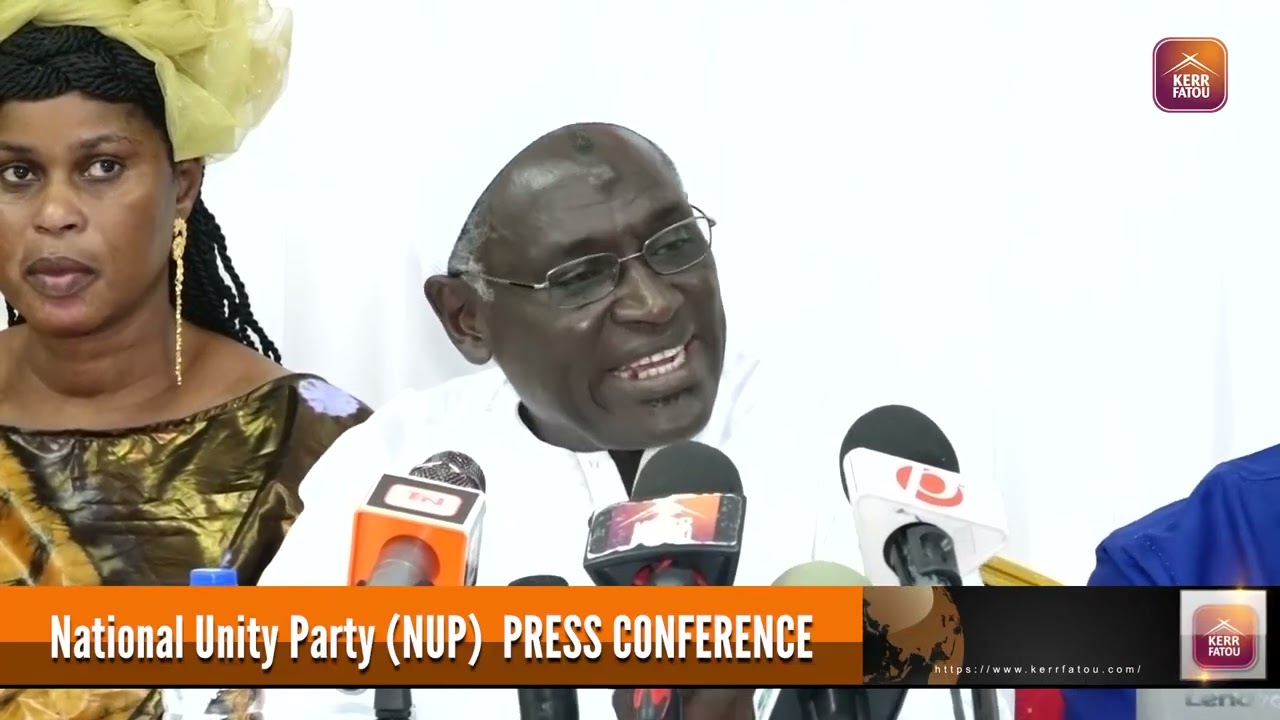 National Unity Party (NUP) PRESS CONFERENCE