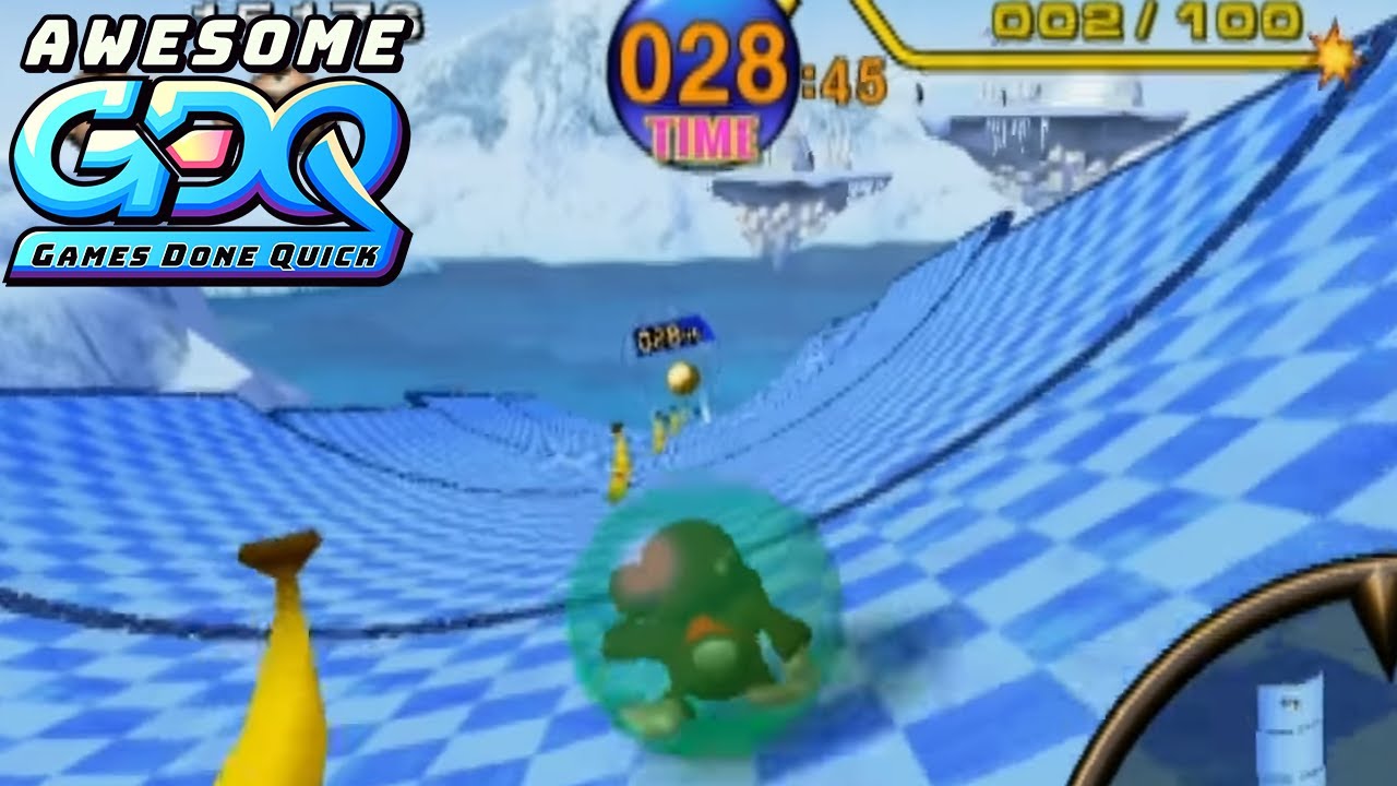 Super Monkey Ball by Helix in 23:41 - AGDQ2020