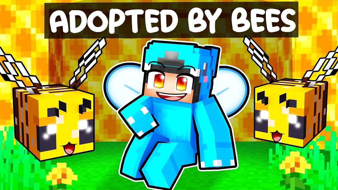Adopted By CUTE BEES In Minecraft!