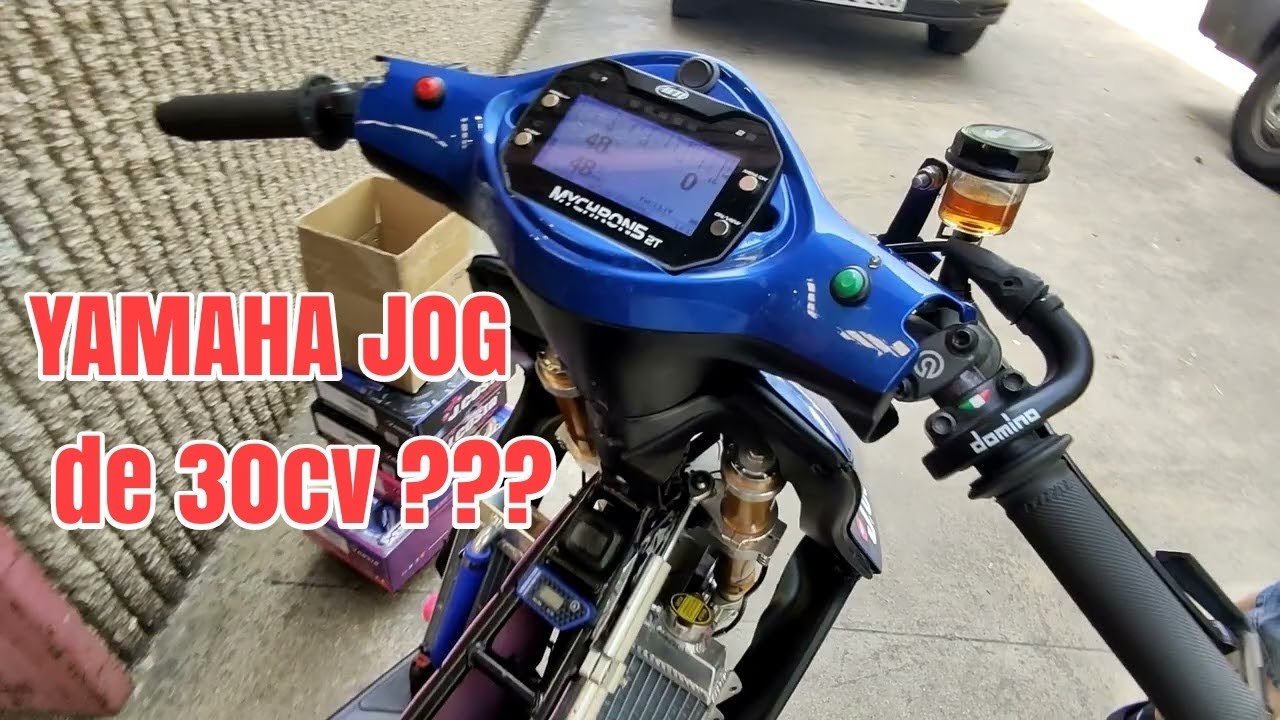 Yamaha JOG de JCosta con casi 30cv en motoscoot