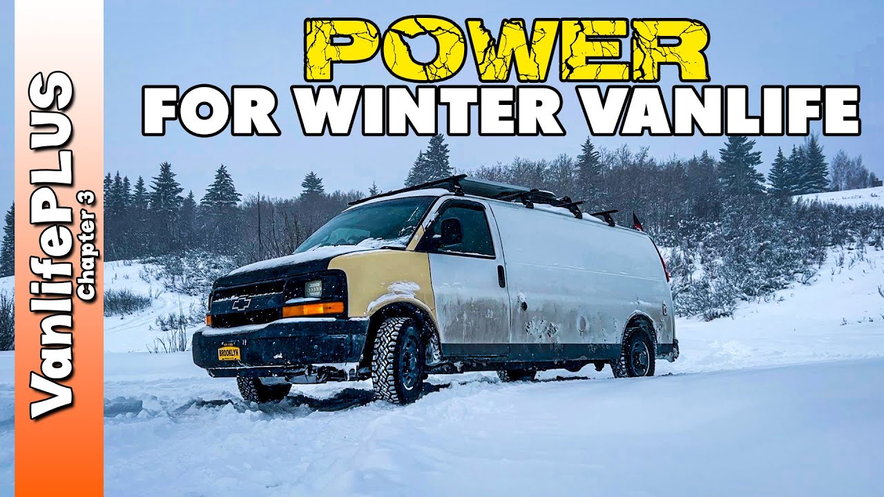 WINTER VAN LIFE - Which Battery is Best? LiFePO4 vs FLOODED || LiTime