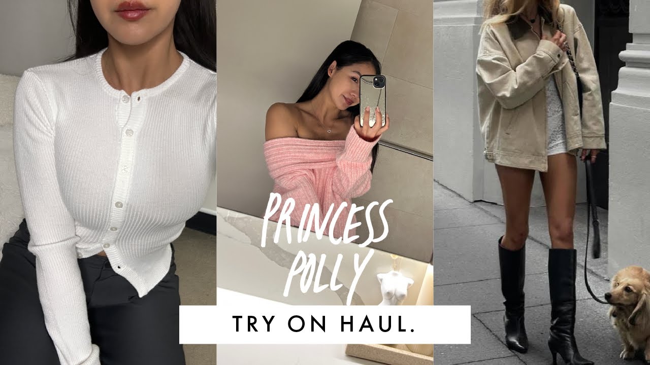 Winter Princess Polly Fits as a Petite Girl | Try on Haul + Discount code