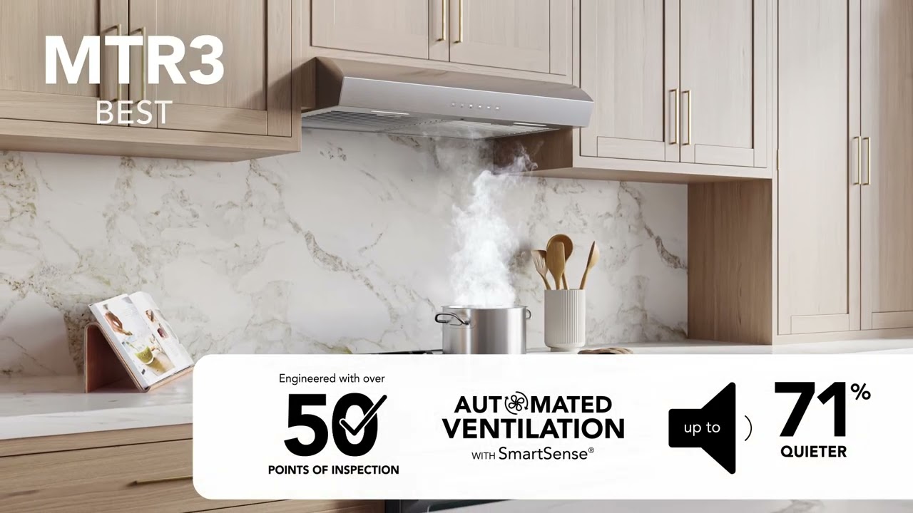 Broan-NuTone Mantra (MTR) Under-Cabinet Collection