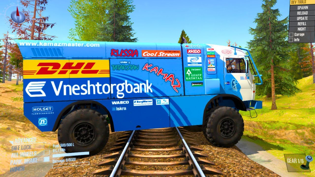 I DESTROYED My Truck on these Tracks! 😱 | MudRunner Railway Disasters