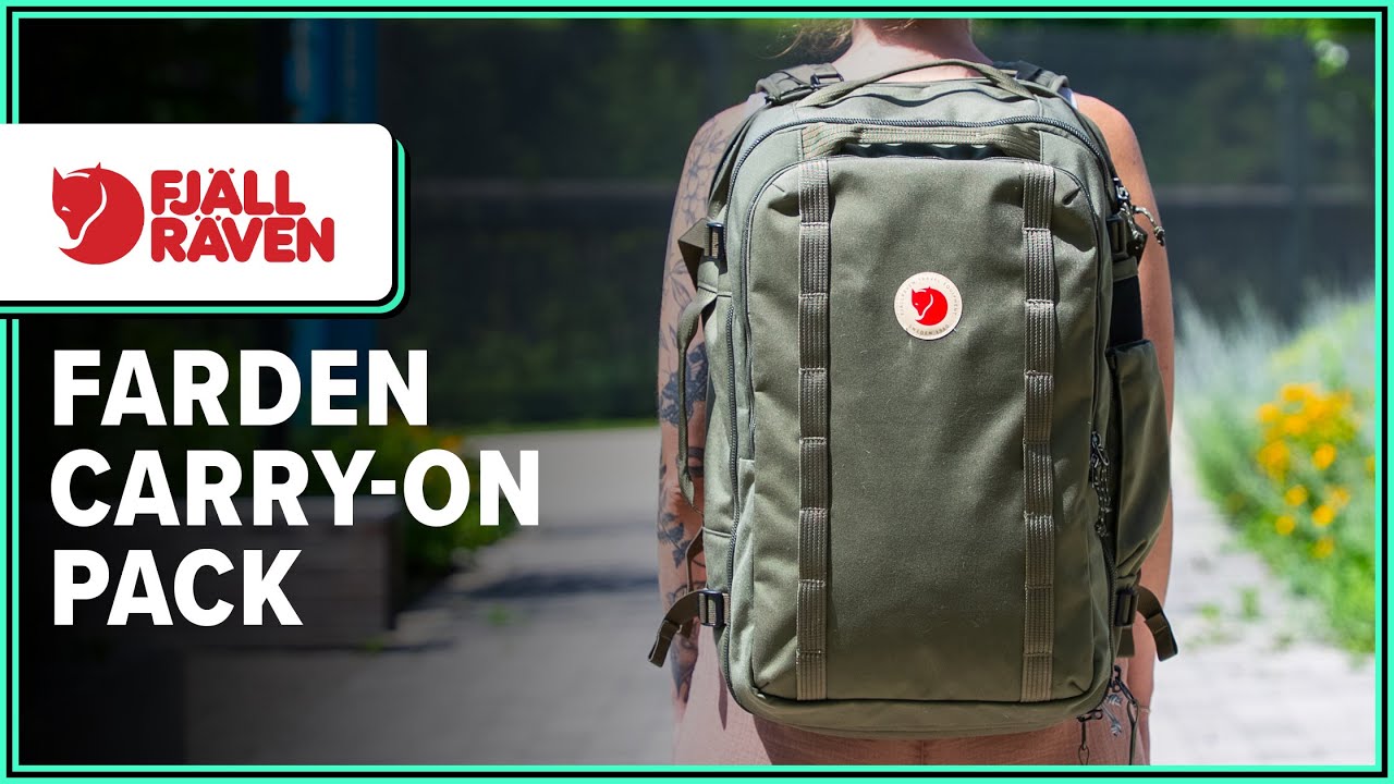 Fjallraven Farden Carry-On Pack Review (2 Weeks of Use)