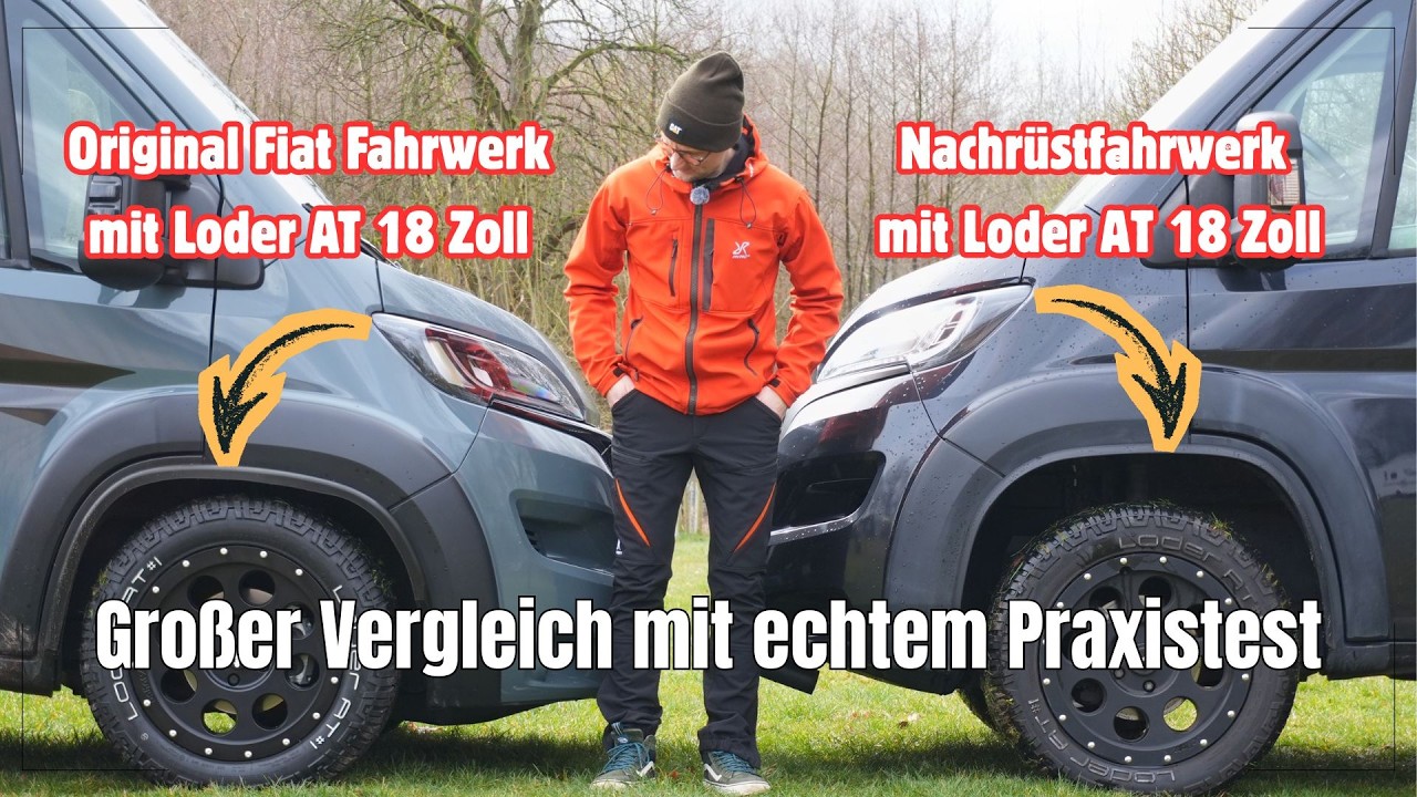 Ducato Serienfahrwerk vs. Nachr&uuml;st H&ouml;herlegung Zusatzluftfahrwerk, besserer Fahrkomfort? 4000&euro; Wert?