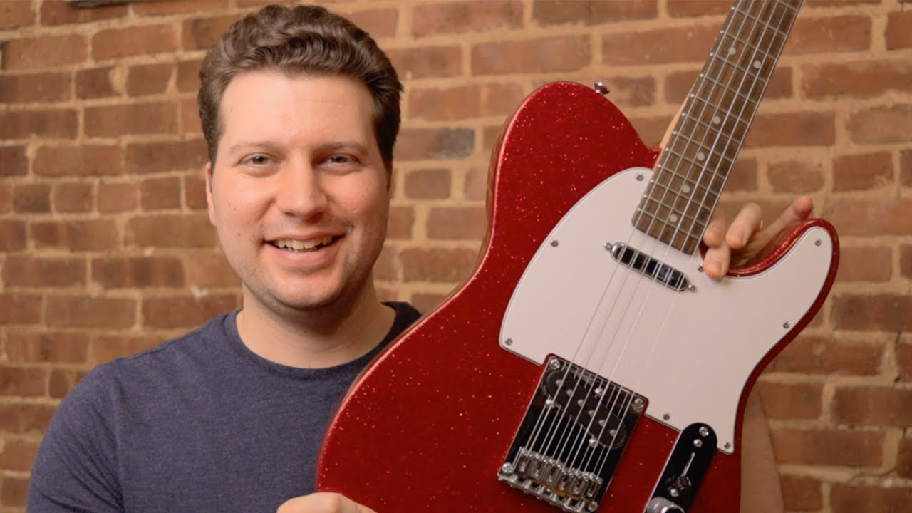 Red Sparkle Squier Telecaster Specs | Guitar Review & Tone Test
