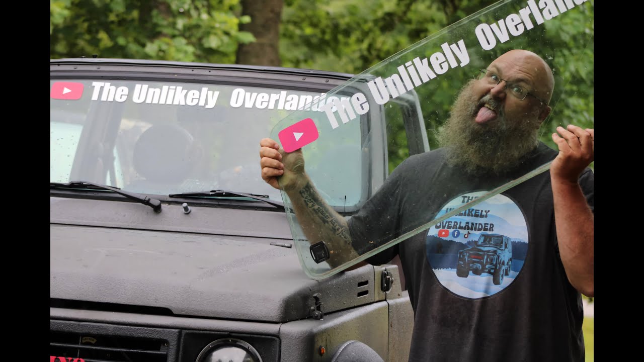 Как заменить лобовое стекло на Suzuki Samurai