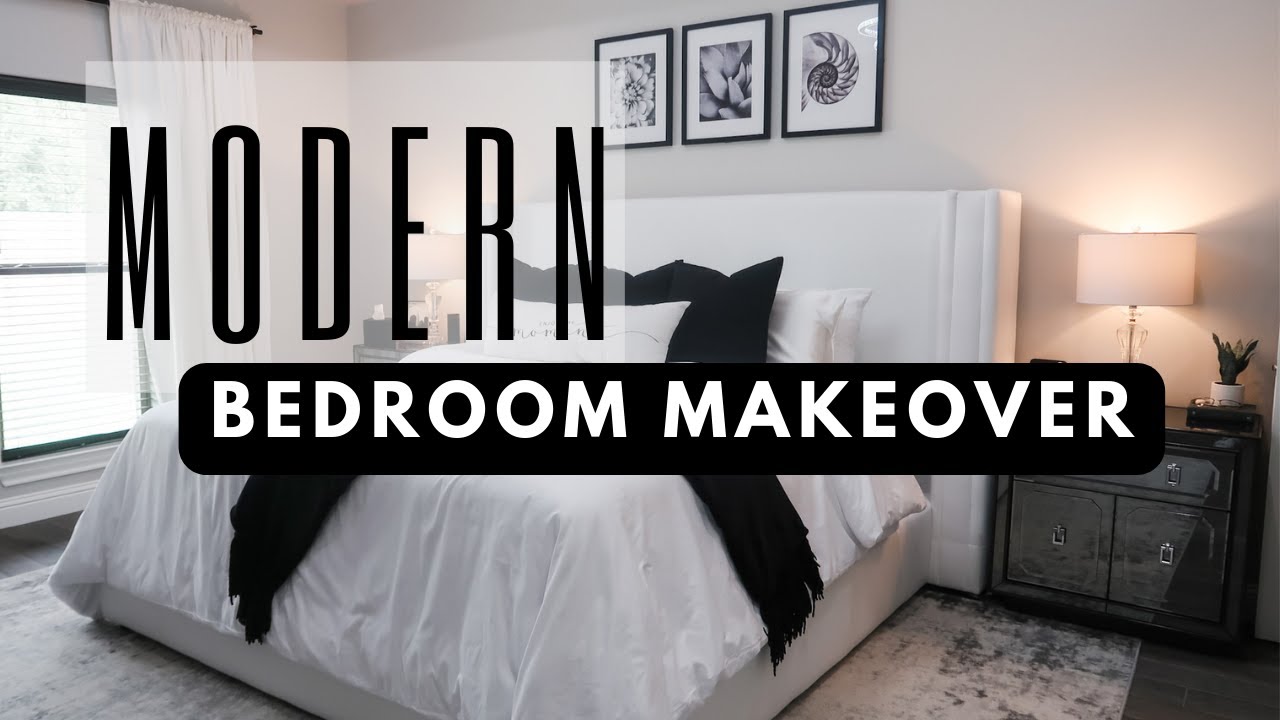 EXTREME BEDROOM MAKEOVER 2022 | Aesthetic Room Makeover Transformation Modern Bedroom Makeover Ideas