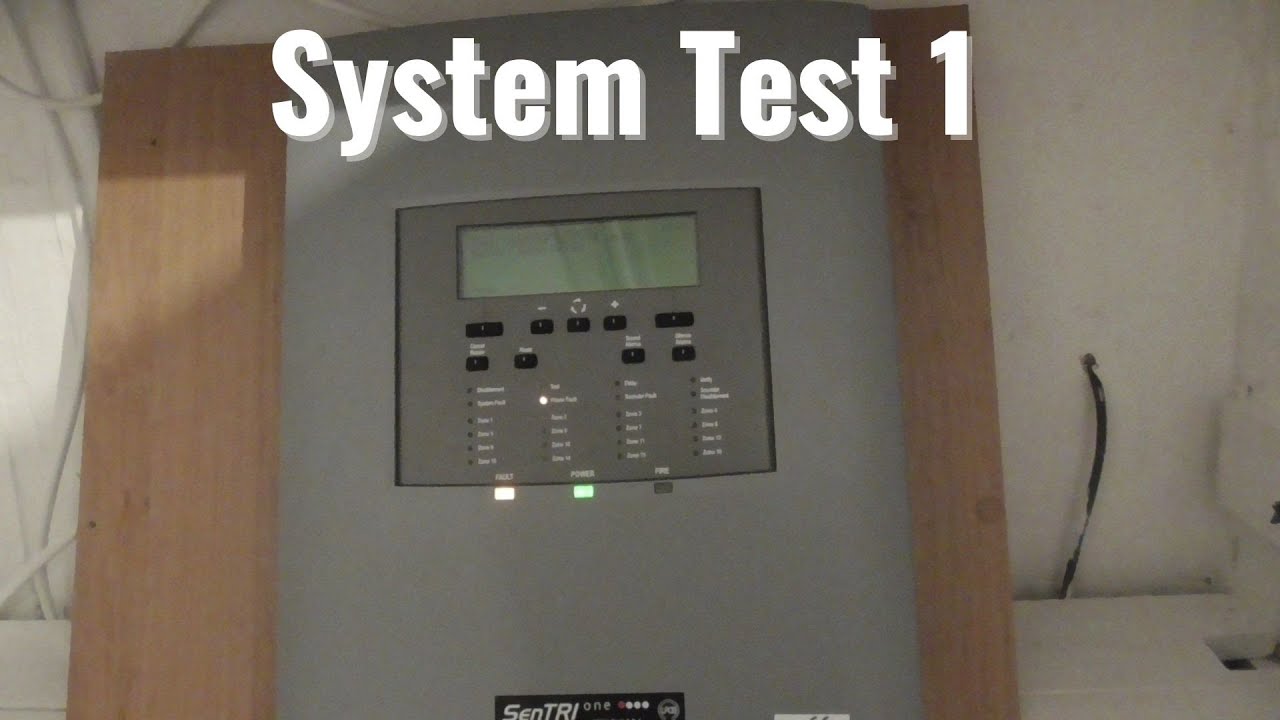 SMS SenTRI System Test 1