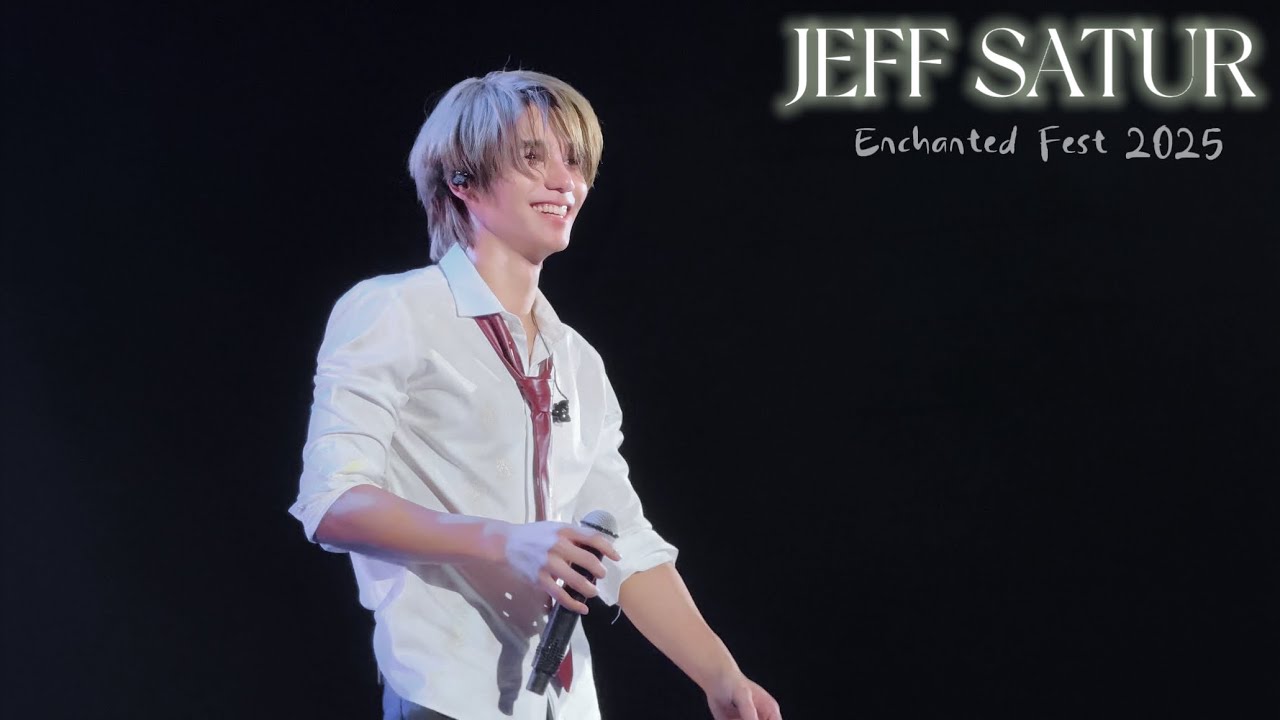Jeff Satur at Enchanted Fest 2025 | Full Performance Live Fancam | 2025.10.31