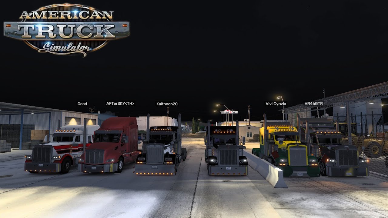 American Truck Simulator ไทย ขับขี่ปลอดภัยไปกับ Peterbilt #ats #live