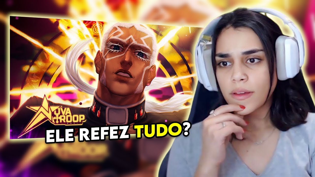REACT - Feito aos Céus | Novatroop | Enrico Pucci (Jojo’s Bizarre Adventures) ft. ‪henriquemendonca‬