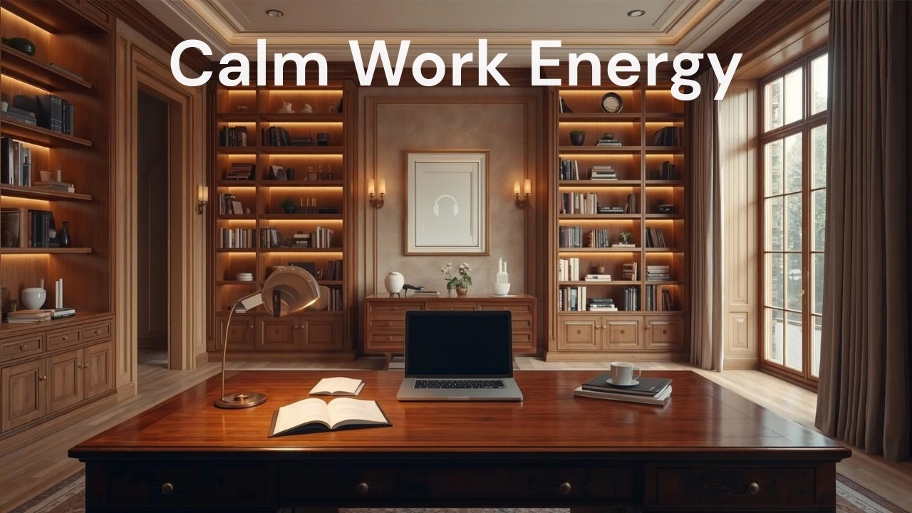 Soft Earthglow Lofi | Warm Grounded Focus in a Sunlit Study | 90 Minutes