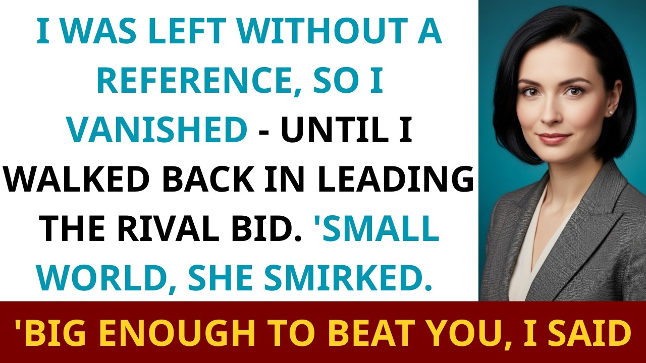 My Boss Left Me Without a Reference — So I Built the Firm That Outbid Hers