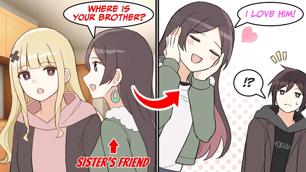 A Beautiful Model who's a friend of My Sister Came to My House for the One Reason【Manga dub】