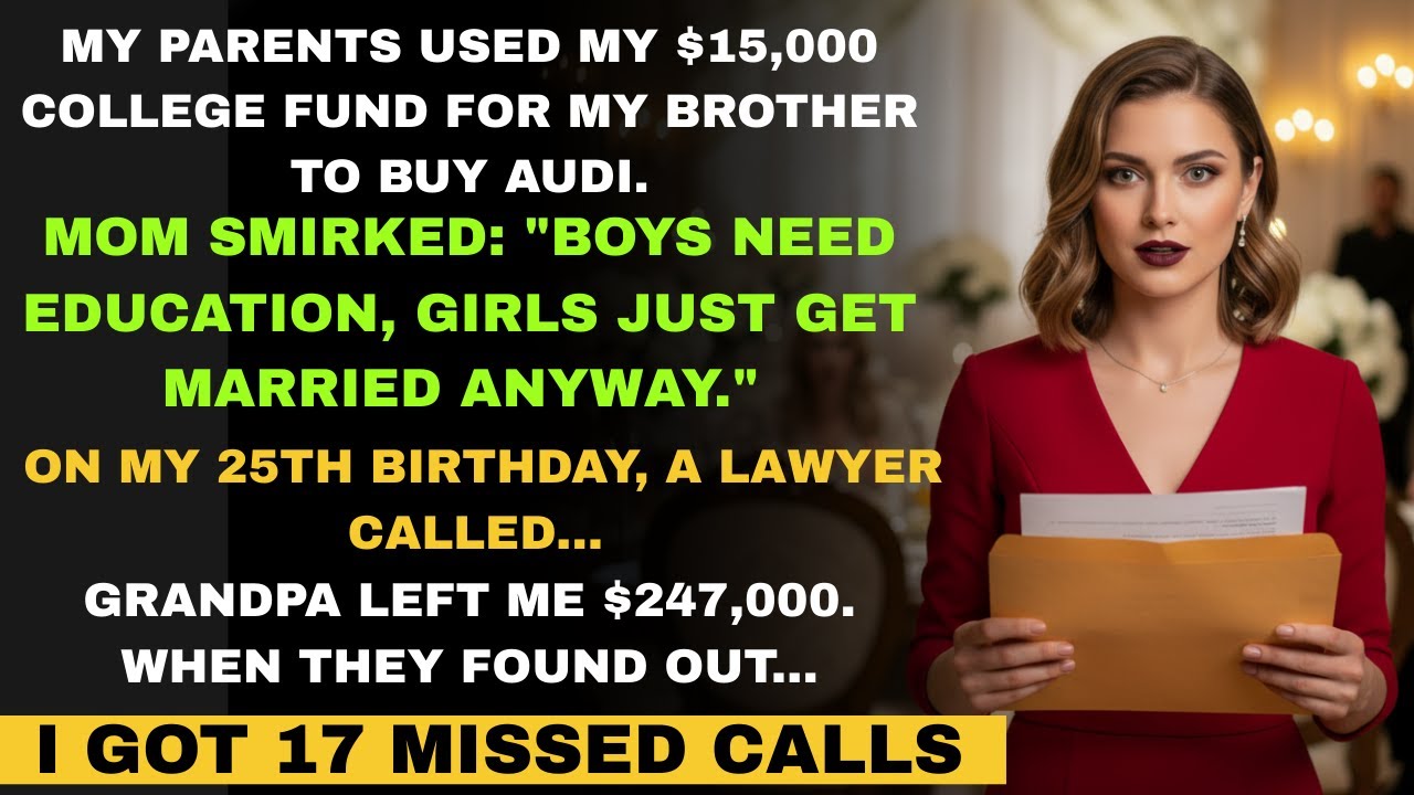 My Family Chose My Brother Over Me, Until a Hidden Inheritance Was Revealed