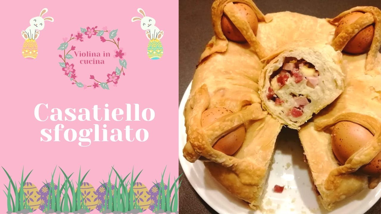 ** CASATIELLO SFOGLIATO ** Ricetta di Violina in Cucina