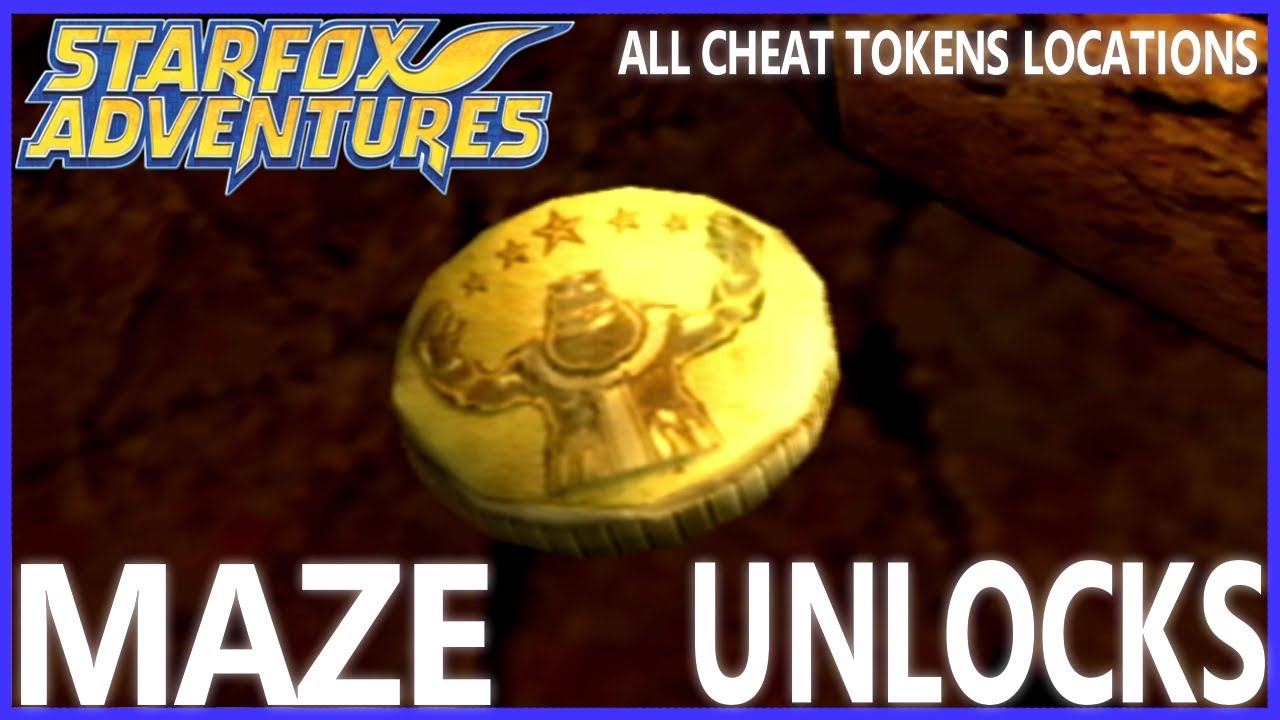 Star Fox Adventures - (GC) All Cheat Tokens Locations & Maze + Unlocks