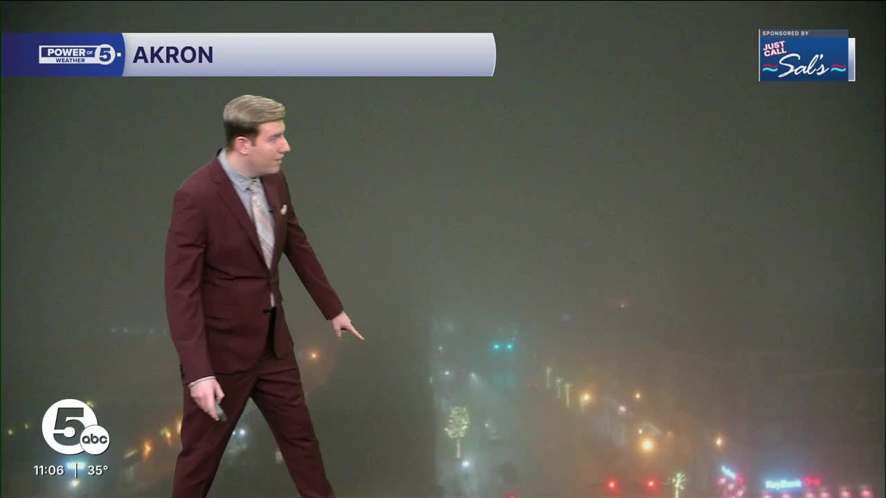 Dense Fog Advisory issued for most of Northern Ohio