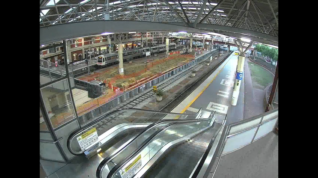 Perth Station Platform 6/7 timelapse upgrade