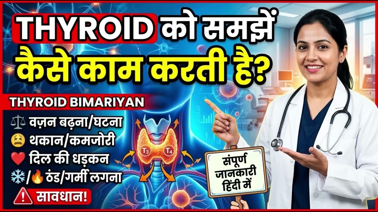 Thyroid Se Pehle Ye Video Zarur Dekhen! ⚠️ Thyroid Full Guide in Hindi @medflow15 