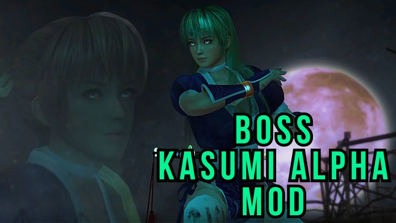 DOA5: Boss Kasumi Alpha Mod Showcase