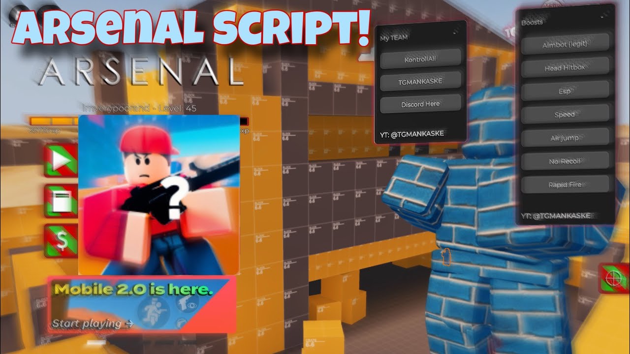 [OP!]Roblox Arsenal Script Aimbot, Fov, Speed, Esp AND MORE!! No key 2026