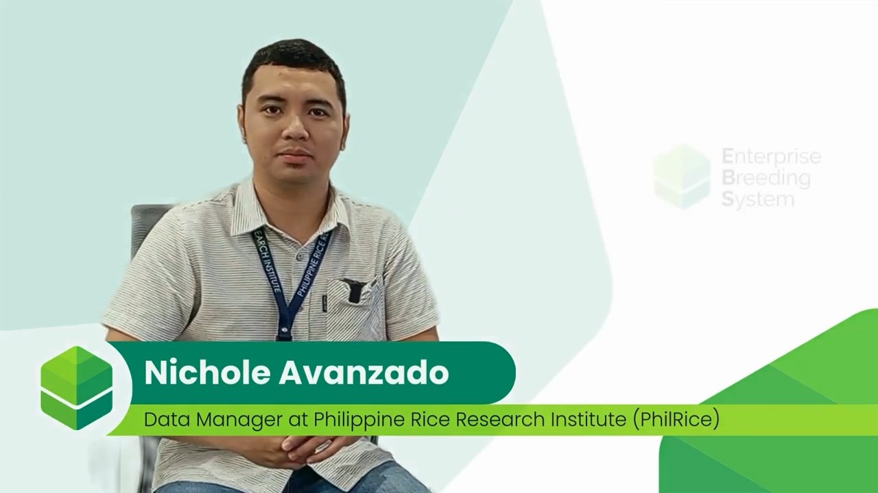 EBS Feedback: Nichole Avanzado - PhilRice EBS Train-the-Trainers Experience (TtT)