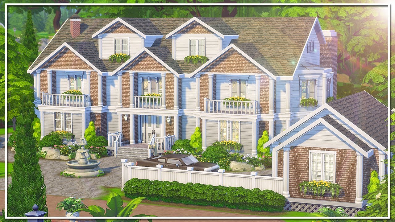 THE SIMS 4 | BUILD | BASE GAME DREAM MANSION