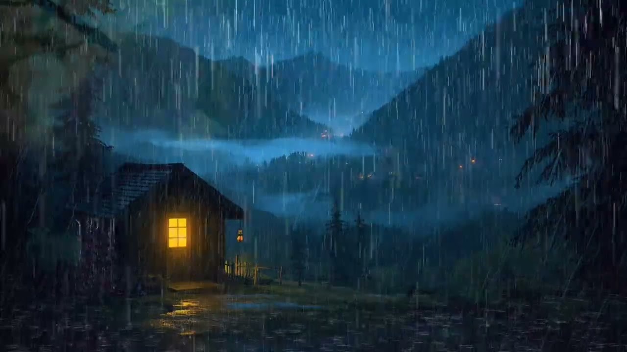Rain Sounds for Sleeping and Studying | Relaxing Rain ASMR for Focus and Calm Mind