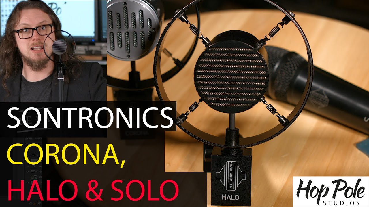 Sontronics Halo, Corona и Solo — стильные динамические микрофоны из Великобритании!