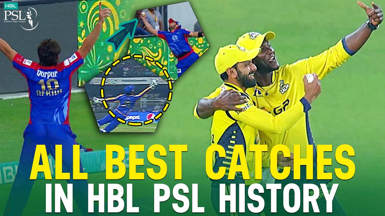 Flying Fielders: PSL’s Best Catches Unleashed! | HBL PSL | MB2A