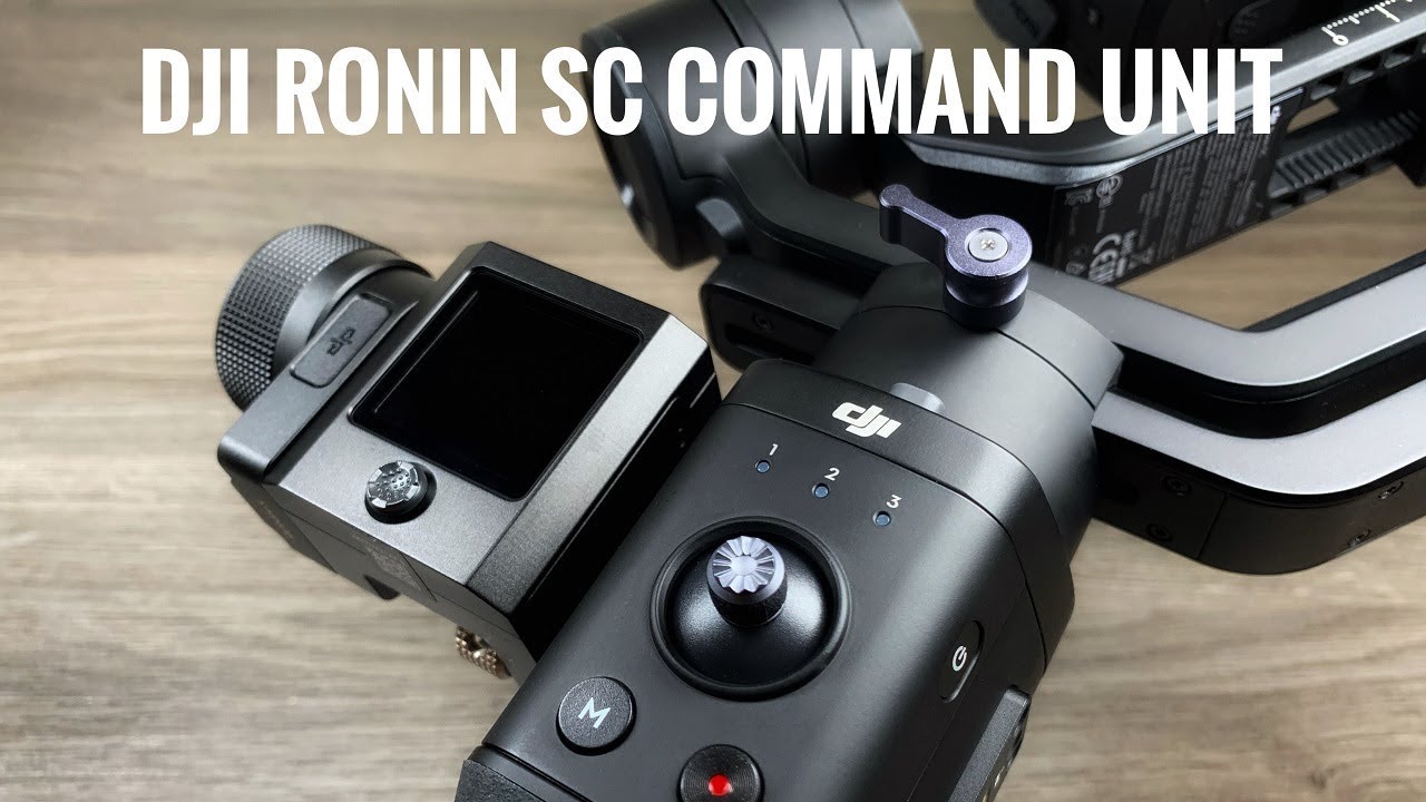 DJI Ronin SC & Command Unit Compatibility