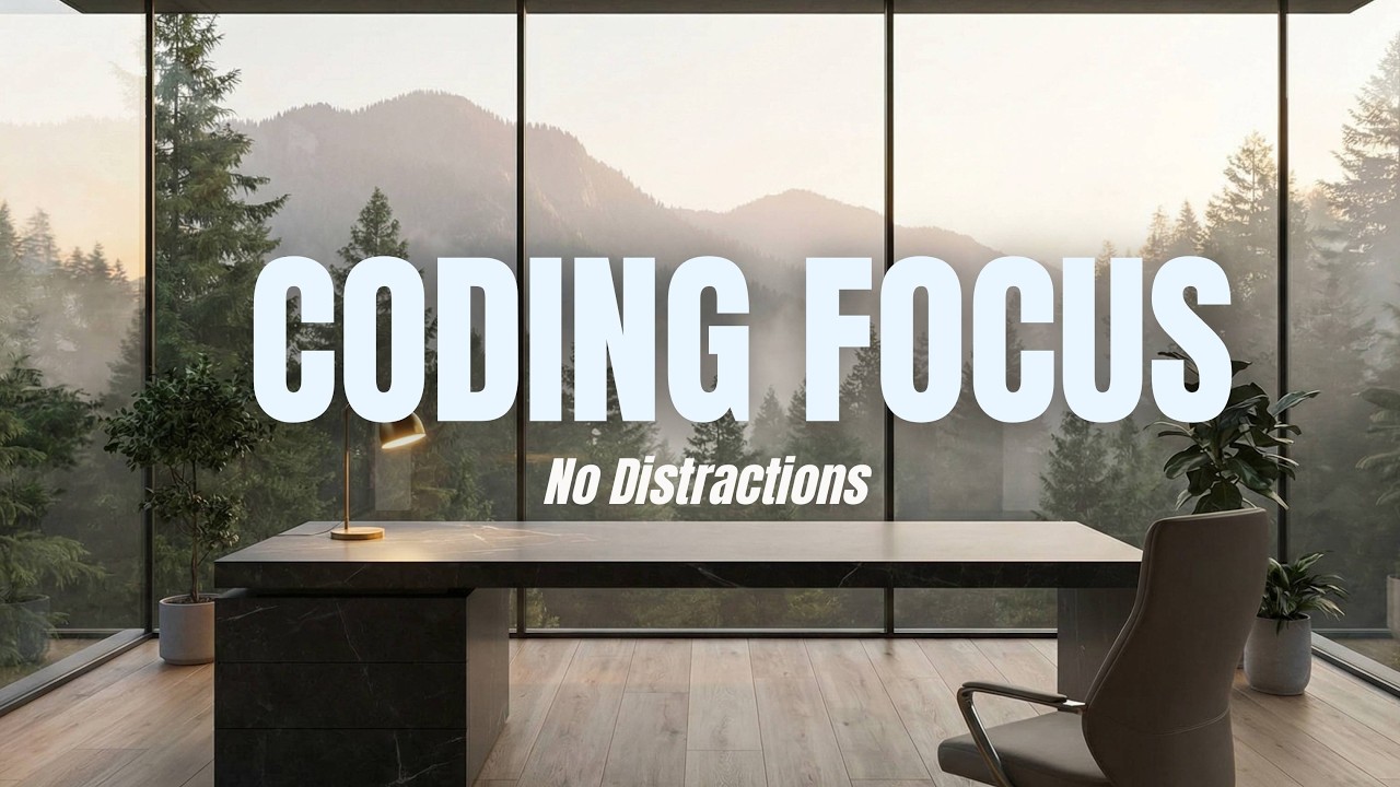 Focus Music for Coding - 1 Hour Deep Work (No Distractions)