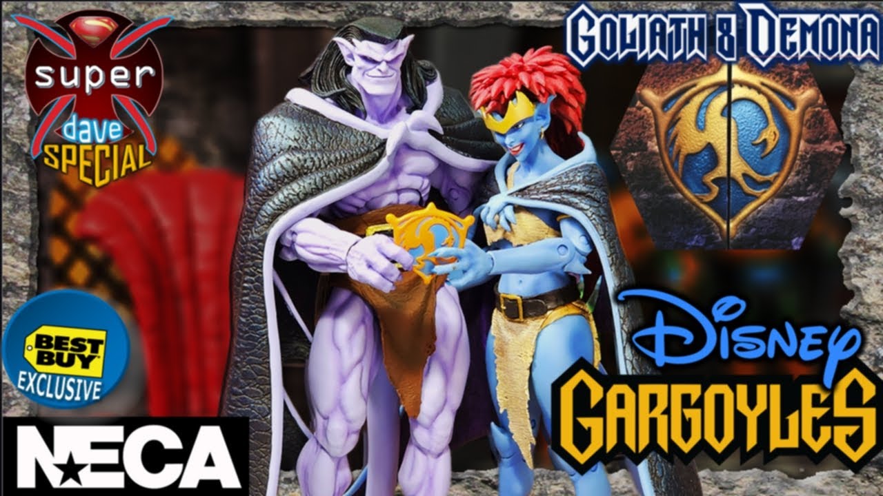 Goliath and Demona NECA Disney's Gargoyles two Pack Special Review