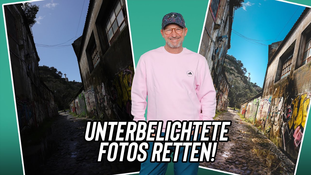 Unterbelichtetes Bild retten in Photoshop.