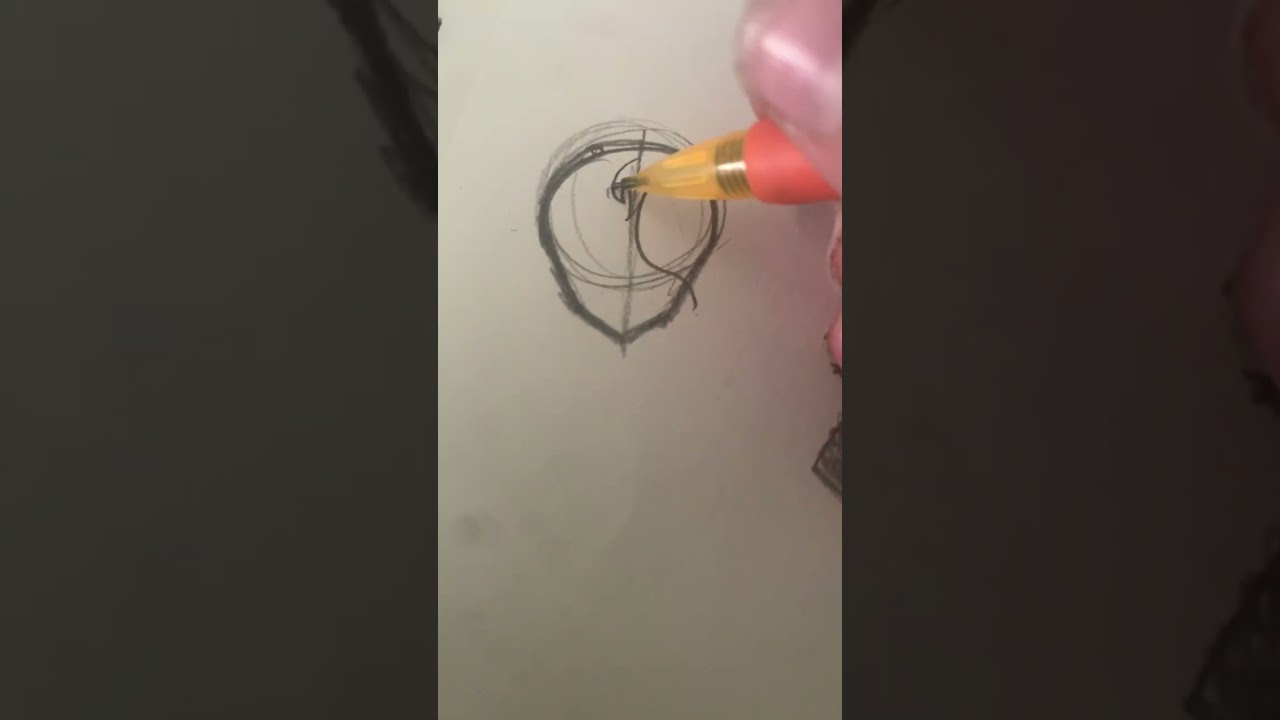How I draw hair