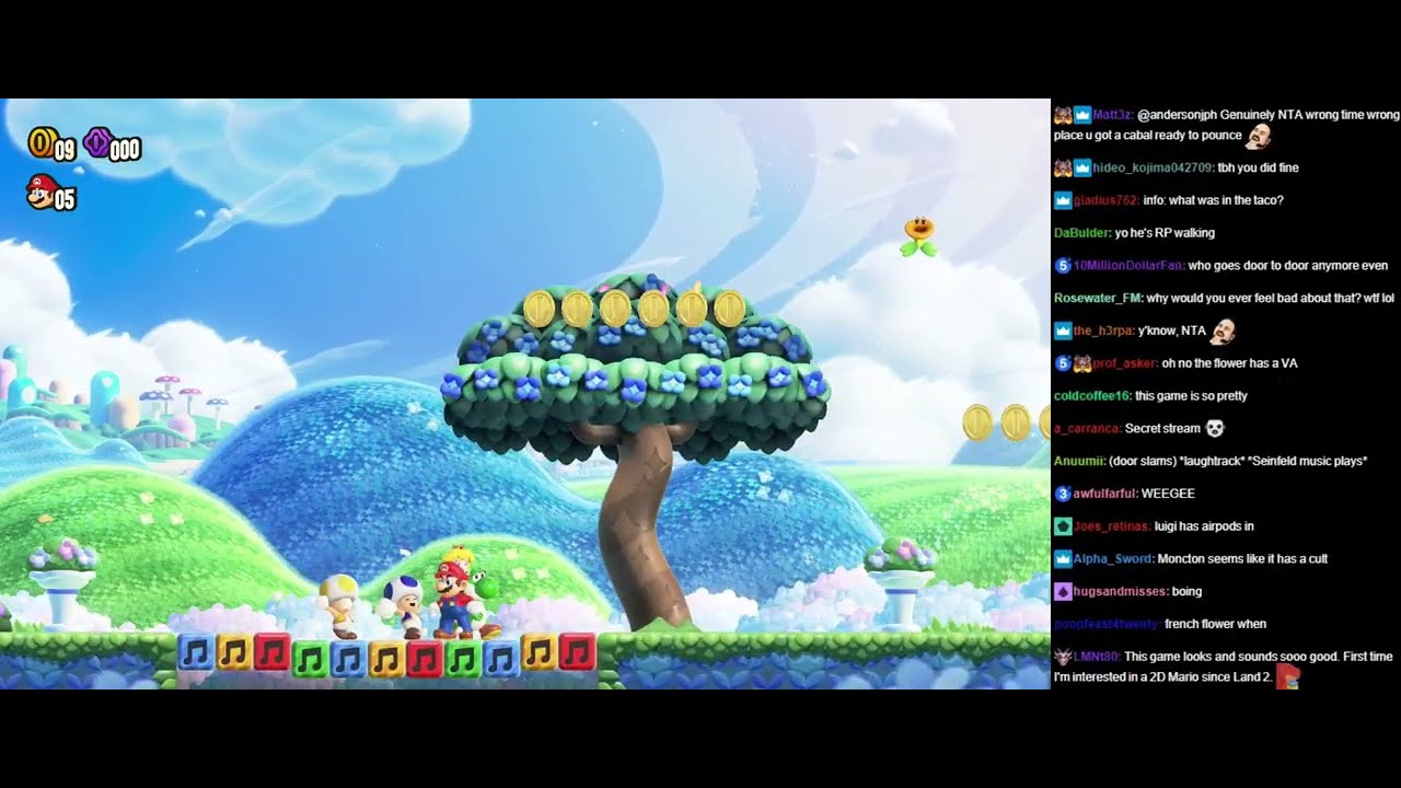 Joseph Anderson Super Mario Wonder with chat [10/22/2023]