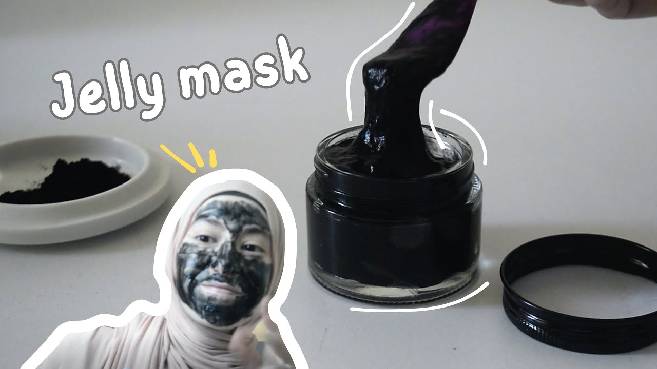 كيف أصنع جيلي قناع للوجه لتنظيف عميق - Detox Jelly mask 🧖