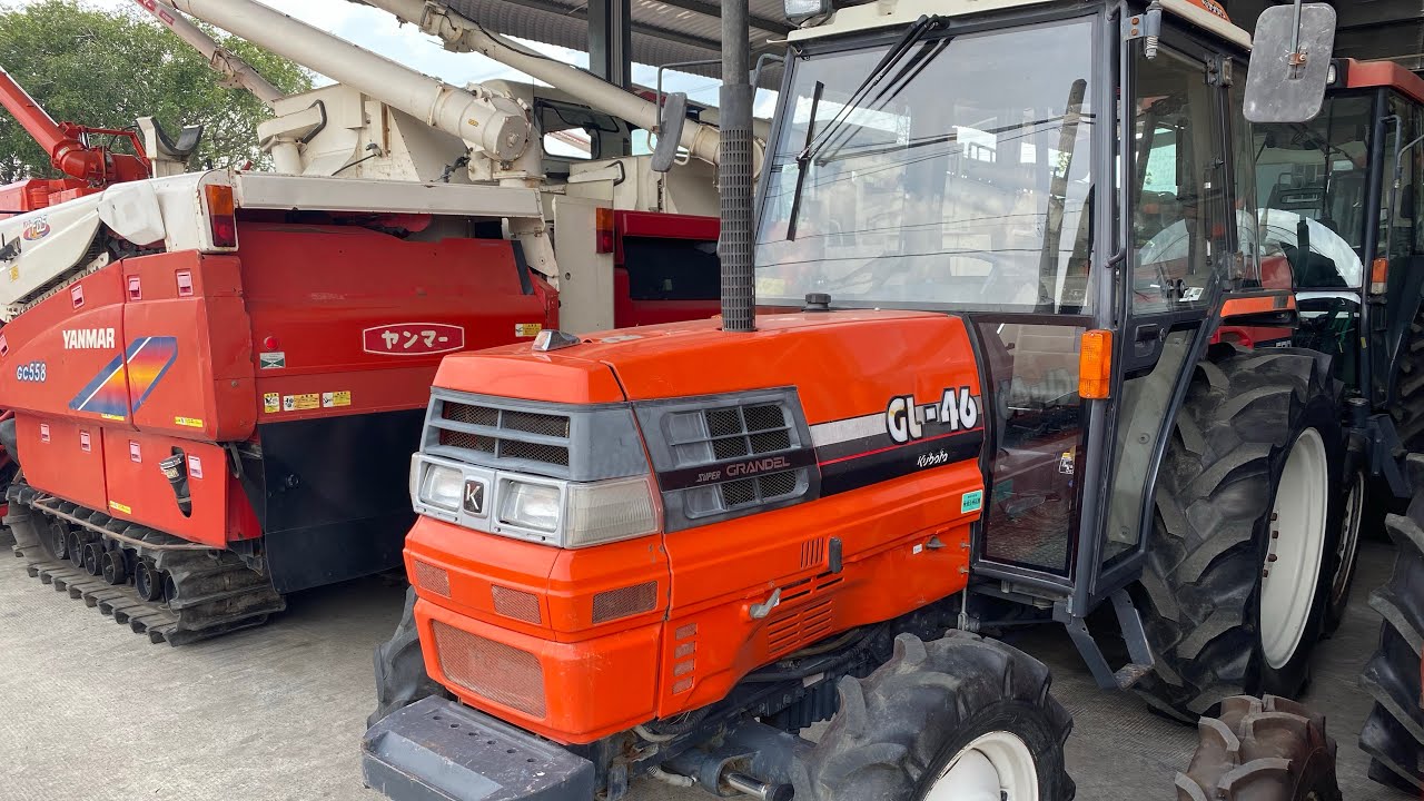 Video 73: Kubota GL-46 4WD cabin máy lạnh - Thế Giới Máy Cày 0903918541