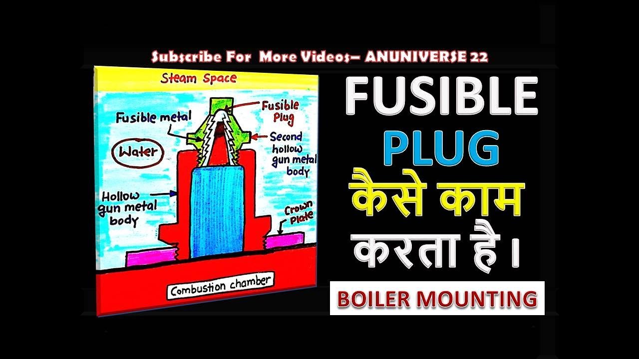 BOILER MOUNTING - FUSIBLE PLUG - ANUNIVERSE 22