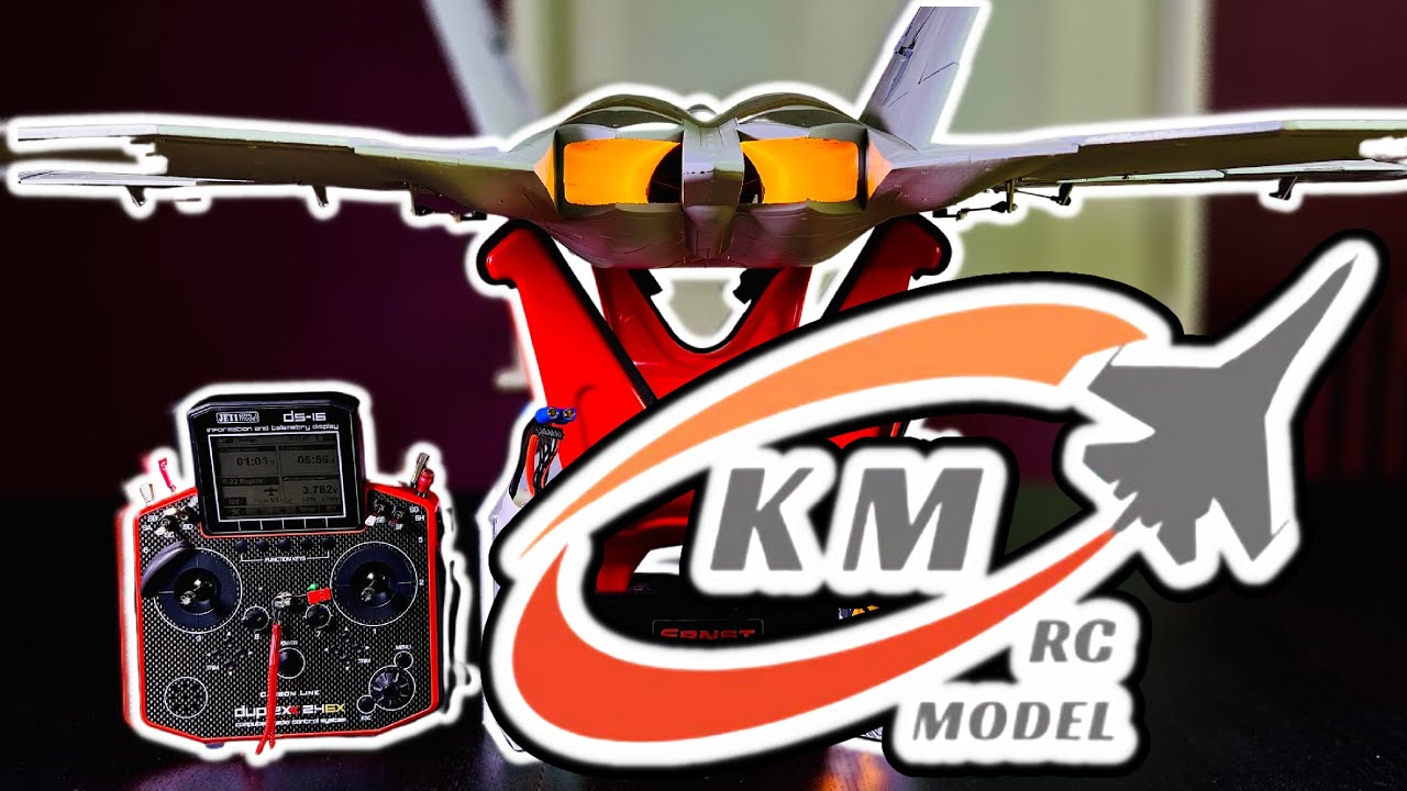 🔥 Afterburner KM RC Model • INSTALLATION Freewing F-22 90mm EDF HP • (English/Français 4K)