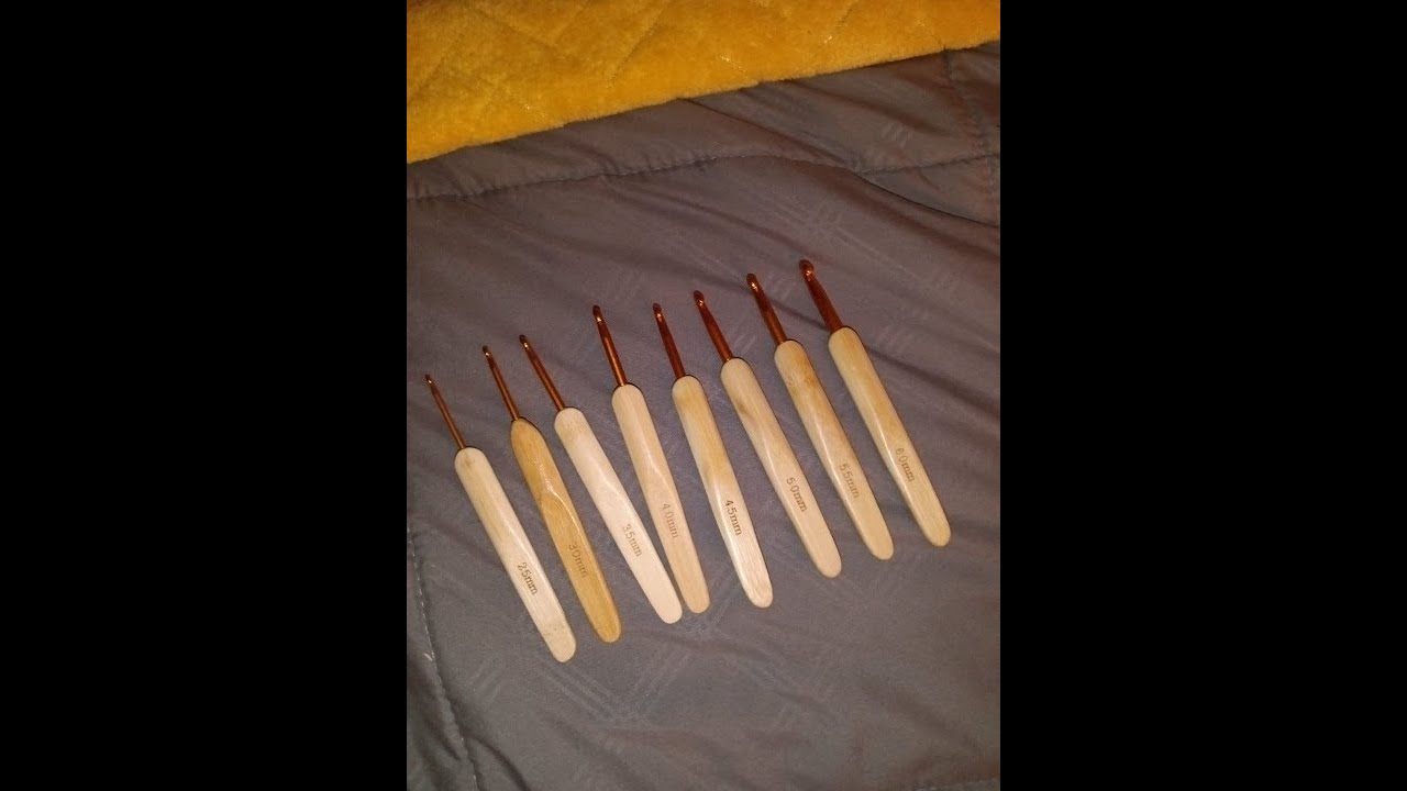 ZXUY Crochet Hooks Set Aluminum & Bamboo Knitting Needles with Ergonomic Handles for Crocheti Review