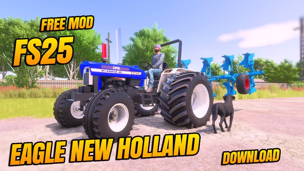Eagle New holland mod free Ultra Realistic Farming 😍 | Indian tractor mods  graphic preset