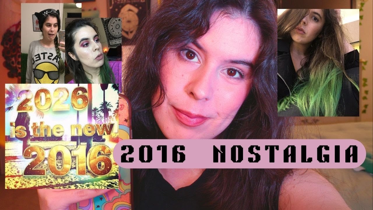2016 nostalgia: fashion trends and the yearn for a simpler time on the Internet.