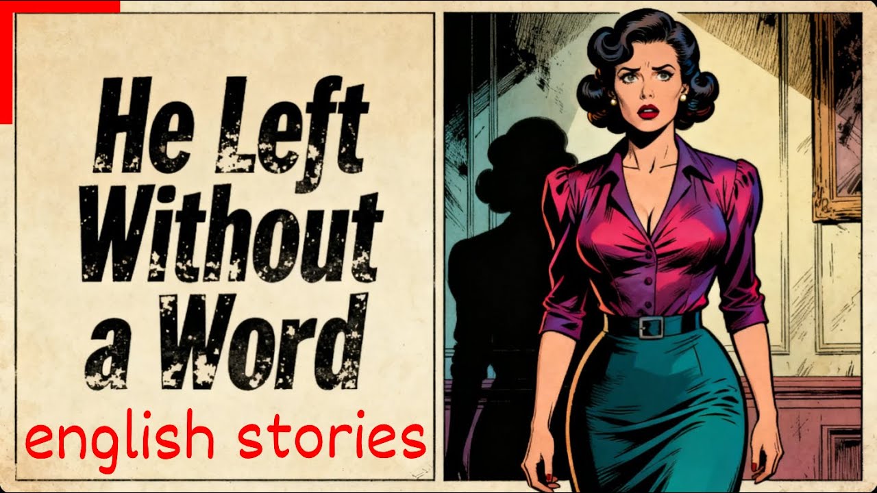Learn English through Stories⭐ He Left Without a Word  | Emotional Story
