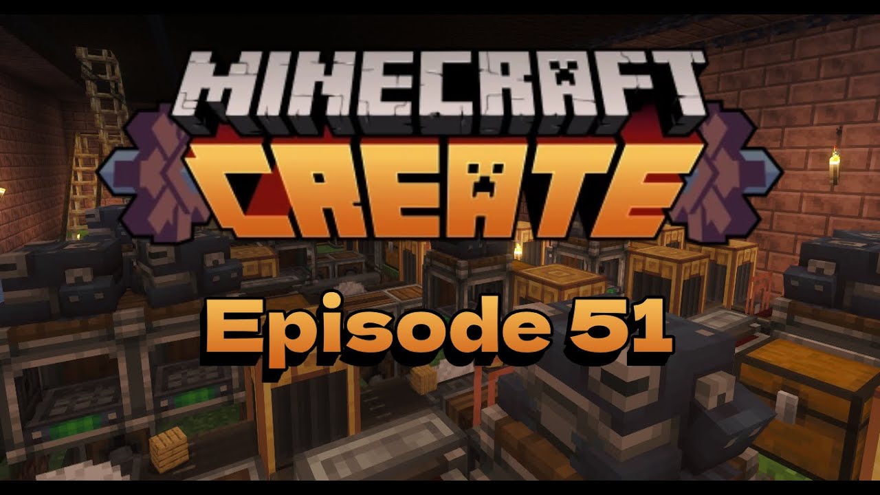 Minecraft CREATE Die Milchfarm Let's Play Episode 51 Deutsch
