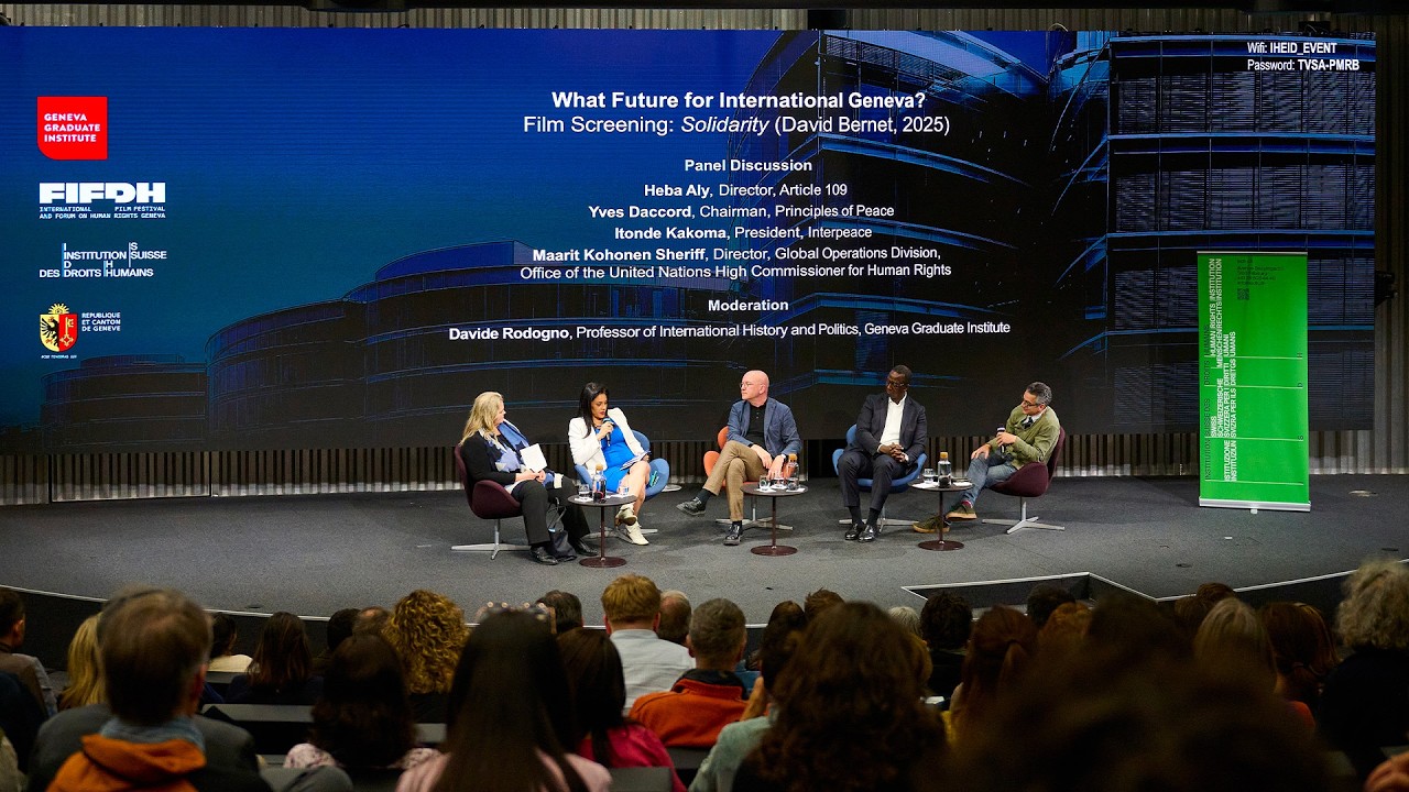 What Future for International Geneva? | FIFDH 2026
