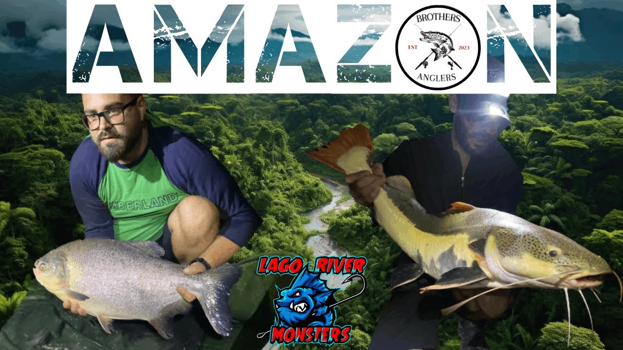 24H A CACCIA DEI TROPICALI DELL'AMAZZONIA PT.1  [LAGO RIVER MONSTERS]
